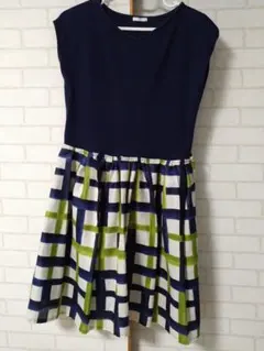キッズ ドッキングワンピース ハンドメイド