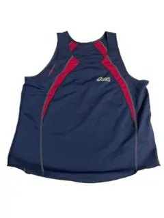 美品　アシックス asics 陸上ウェア ランニングシャツ メンズ M