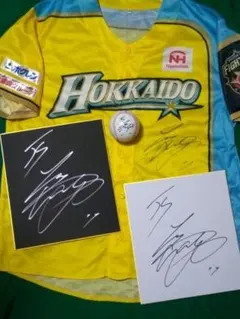 希少！大谷翔平 直筆サインユニフォーム、色紙、ボール セット