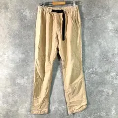 GRAMiCCi　クライミングパンツ　ベージュ　無地　ベルト付き　ストレート