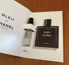 新品 シャネル ブルー ドゥー パルファム 香水 サンプル 1.5ml × 1個