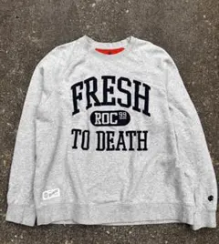 00s archive ROCAWEAR y2k 古着 グレー ビッグロゴのサムネイル