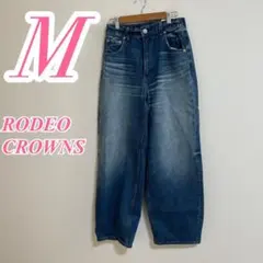 RODEO CROWNS ロデオクラウンズ M ワイドデニムパンツ カジュアル