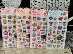 即日発送！新作！3Dシール ぷっくりシール　たまごっち　４枚セット
