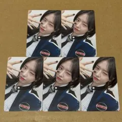 ユジン　トレカ　5枚　大阪　会場　2/8 I'VE MINE IVE