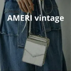 AMERI シルバー メタリックショルダーバッグのサムネイル