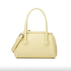 SHEIN バッグ ショルダー ハンドバッグ イエロー バター