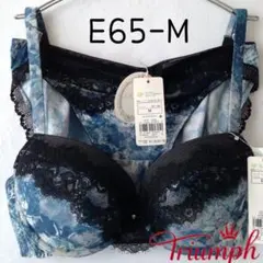 トリンプ アモスタイル ドレスブラジャーショーツセットE65M