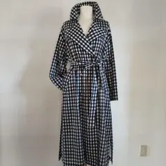 LOUNIE　ギンガムチェック柄トレンチコート　サイズ38