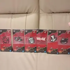 ペルソナ5ザ・ロイヤル　一番くじ ラバーストラップ 6点セット