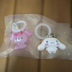 サンリオめじるしアクセサリー シナモン　ぼんぼんりぼん 2点セット