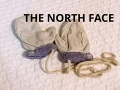 THE NORTH FACE ベージュ パープル ミトン