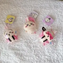 ちいかわ うさぎ マスコット オタ活 スッキリ目 うちわ ペンライト 3点セット