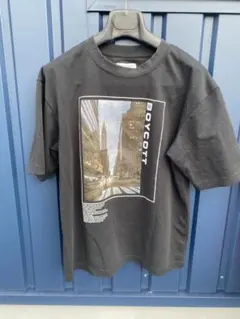 【BOYCOTT】半袖Tシャツ　ブラック　Mサイズのサムネイル