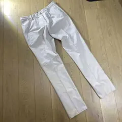 【DoCLASSE】ドゥクラッセ　ホワイト スラックス パンツ　コードュロイのサムネイル