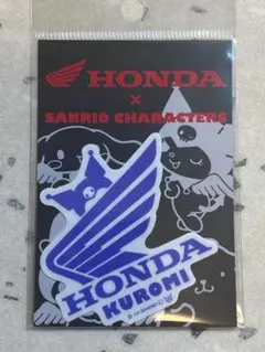 HONDA × サンリオキャラクターズ　透明 ステッカー　クロミ 02