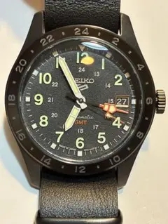 SEIKO 自動巻き ブラック 腕時計 SBSA121 新品未使用品 - メルカリ