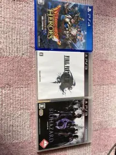 PS4/PS3 ゲームソフト 3本セット
