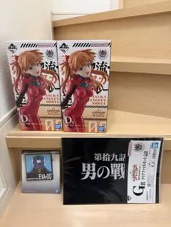 一番くじ新世紀エヴァンゲリオン 惣流・アスカ・ラングレー フィギュア2体＋おまけ