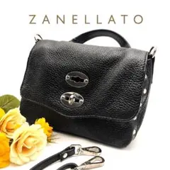 正規品 ZANELLATO レザー 2WAY ハンドバッグ ショルダーバッグ