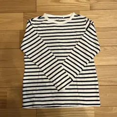 UNIQLO ボーダークルーネックT