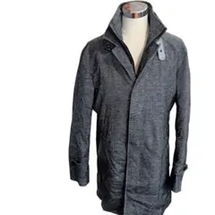 men'sウールコート/ORIHICA/二枚組/インナーベスト取り外し可/美品