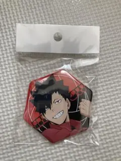ハイキュー　黒尾鉄朗　クロ　缶バッジ