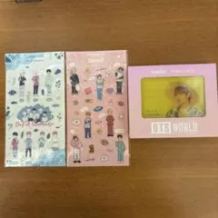 BTS WORLD ID MAGNET キム・テヒョン シール2枚