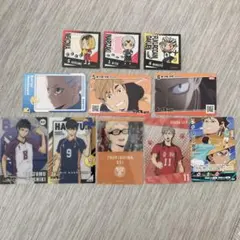 ハイキュー　シールとカード　まとめ売り