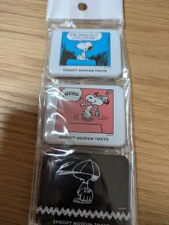スヌーピーSNOOPY　MUSEUM　TOKYO　マグネット3個セット