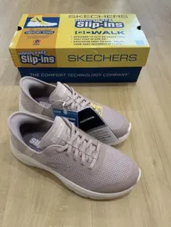 ◆スケッチャーズ SKECHERS ピンク スリッポン 23.5cm 新品未使用