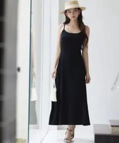 ロングワンピース / ブラック / Mサイズ / シンプル / レディース