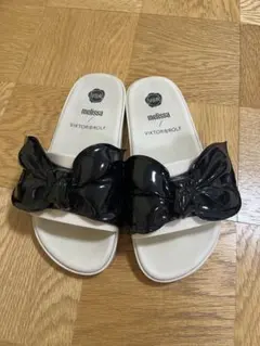 melissa VIKTOR&ROLF サンダル ブラック ホワイトのサムネイル
