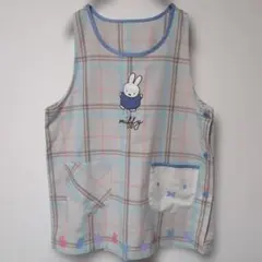 エプロン　保育士　ミッフィー　3L〜4L 大きいサイズ