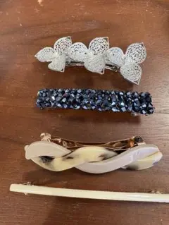 可愛い！バレッタ　ヘアクリップ 4個セット　合計5000円相当