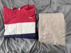 FILA スキー、スノーボード用ジャケット サイズ160 赤/白/紺