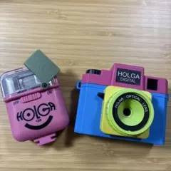 HOLGA DIGITAL ピンク トイカメラ（中古品） HOLGA DIGITAL ホルガ デジタル カメラ トイカメラ ピンク 120 - メルカリ