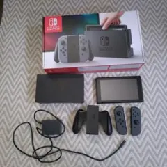 Nintendo Switch 本体 グレー 付属品付き