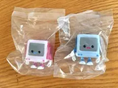 未開封　新品レトロPCボーイ フィギュア　ピンク　ブルー