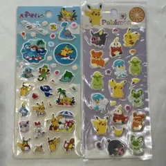 y*.様 ２４時間以内発送　ポケモン　海外公式　もっちりシール　ぷっくり　マシュ