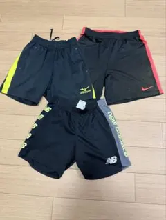 サッカーハーフパンツ 3点セット　まとめ売り