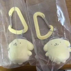 サンリオキャラクターズ　カラフルカラビナ マスコットチャーム　ポムポムプリン
