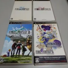 【PSP】FINAL FANTASY 1・2・3・4 ソフト 4本セット