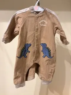 BREEZE 恐竜刺繍ロンパース サイズ80