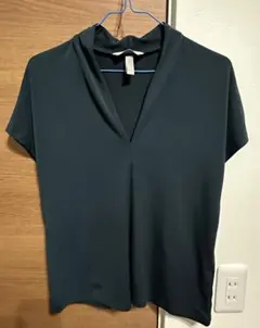 【お値下げ限界】H&M 深緑　トップス