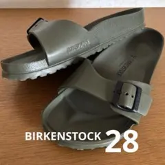 ほぼ未使用◆BIRKENSTOCK◆Madrid EVAマドリッド カーキ 28のサムネイル