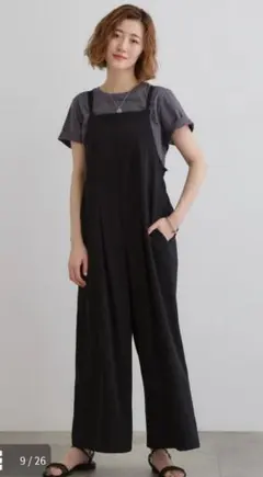 【GWセール】grove　大人のイージーサロペット オールインワン Mのサムネイル