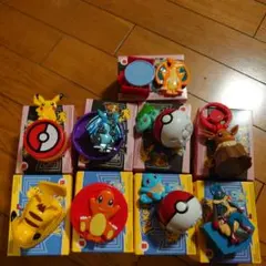 超希少・全8種】ポケモン ハッピーセット 2005年 フィギュア ポスター
