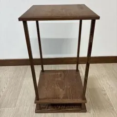 茶道具　本桑　小卓　水指棚　更好棚　組み立て式　高さ52cm