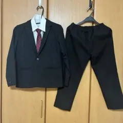 入学式子供用黒スーツセット 150㎝4点セット